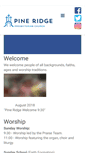 Mobile Screenshot of pineridge.org